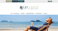 Desktop Screenshot of lbfcpa.com